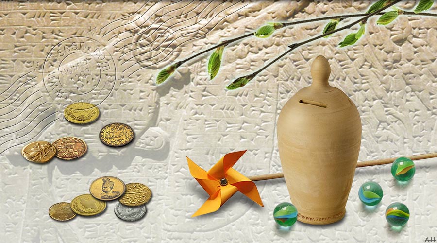 سکه یکی از مکمل های تزیدنی سفره هفت سین و نشانه ثروت، دارندگى و تمول است و معمولا از سکه های نقره و یا طلا استفاده میشود